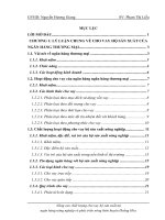 luận văn  kinh tế phát triển Nâng cao chất lượng cho vay hộ sản xuất nông nghiệp tại ngân hàng nông nghiệp và phát triển nông thôn huyện Hoằng Hóa đ