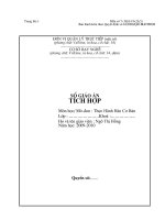 Giáo án Hàn cơ bản