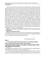 Bàn về báo cáo lưu chuyển tiền tệ và việc phân tích tình hình tài chính của doanh nghiệp