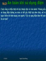 Bai 29 An toan khi su dung dien