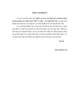 Quản trị rủi ro tín dụng đối với khách hàng doanh nghiệp của Ngân hàng TMCP Á châu – chi nhánh Hà Nội