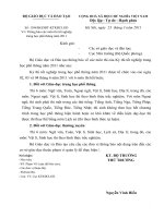 Bo GD công bố môn thi tốt nghiệp THPT năm 2011