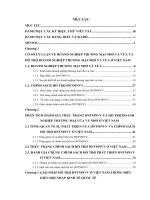 Giải pháp hỗ trợ DNTMNVV ở Việt Nam trong điều kiện hội nhập kinh tế quốc tế