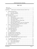 Tiểu luận môn Máy học và ứng dụng  Tìm hiểu mạng neural và ứng dụng