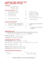 Chuyen de ve bat dang thuc