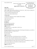 giao an 5 tuan 29 mot cot KNS