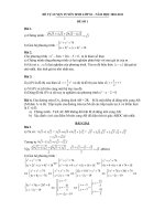 Đề thi vào lớp 10 (đề 1)