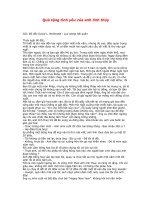 Quà tặng tình yêu của anh lính thủy