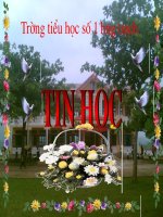 Bài 3: Gõ các chữ ă, â, ê, ô, ơ, ư, đ tiết 1