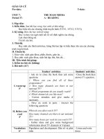 giáo án đổi mới phương pháp tháng 11