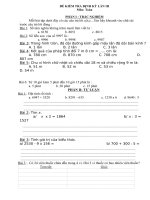 đè thi giữa Học kì 2