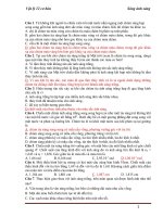 Chủ đề: Sóng ánh sáng (ôn thi TN)