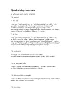 tổng hợp code hay