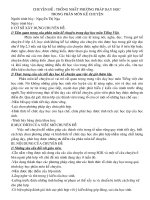 CHUYÊN ĐỀ KỂ CHUYỆN KHỐI 4,5