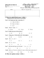 de kiem tra giua ky 2 lop  1 toan