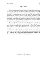 Đồ án  nghiên cứu phát triển ứng dụng của giá thể xơ dừa trong bể MBR để xử lý nước thải thủy sản