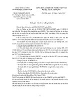 Thông báo về lệ phí ĐKDT ĐH-CĐ