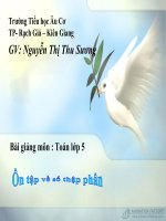 Bài: Ôn tập về số thập phân ( tr. 150 )