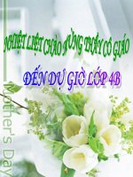 Toán 4- Nhân với số có một chữ số