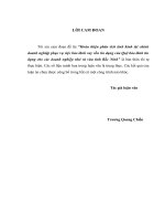 Hoàn thiện phân tích tình hình tài chính doanh nghiệp phục vụ việc bảo lãnh vay vốn tín dụng của Quỹ bảo lãnh tín dụng cho các doanh nghiệp nhỏ và vừa tỉnh Bắc Ninh