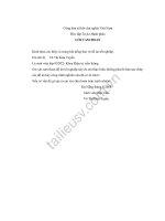 Nghiên cứu về chuyển mạch chùm quang OBS,các giải thuật xếp lịch trong OBS  mô phỏng