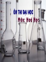 Ôn thi đại học môn hóa phần 5- Nguyễn Tấn Trung