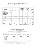 Đề Kiểm tra giữa kỳ II_Tiếng Anh lớp 9_2