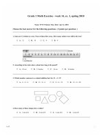 toán bằng tiếng anh