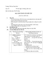 Toán 1: bài toán có lời văn