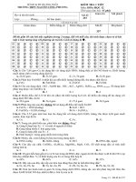 Đề ktra 1 tiết Hóa 12 (new)