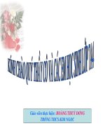 TIẾT 59 : LUYỆN NÓI ( PHÁT BIỂU CẢM NGHĨ VỀ TÁC PHẨM VĂN HỌC)