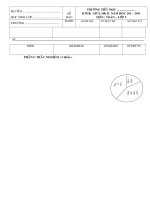 KIEM TRA ĐKGHK II MON TOAN nh 2010-2011