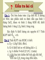 Công thức hợp chất hữu cơ