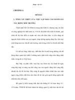 TÌM HIỂU THỰC TRẠNG Ô NHIỄM MÔI TRƯỜNG TẠI KHU VỰC CHÔN LẤP CHẤT THẢI RẮN Ở TP. HCM