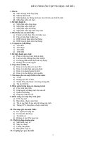 Tuyển tập các câu TN Tin Văn phòng