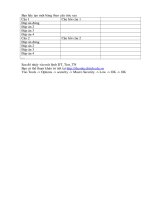 Phần mềm tạo bộ đề thi trắc nghiệm