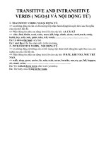 NGỮ PHÁP BÀI 12- LỚP 12