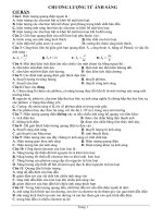 Chủ đề: Lượng tử ánh sáng (ôn thi TN)