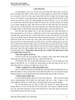 Hoàn thiện công tác đào tạo và phát triển nhân lực