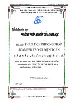 Tiểu luận môn phương pháp nghiên cứu khoa học PHÂN TÍCH PHƯƠNG PHÁP SCAMPER TRONG ĐIỆN TOÁN ĐÁM MÂY VÀ CÔNG NGHỆ ẢO HOÁ
