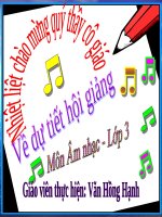 Ôn tieng hat ban be minh.Tiết 28-lop 3