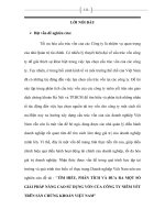 TÌM HIỂU, PHÂN TÍCH VÀ ĐƯA RA MỘT SỐ GIẢI PHÁP NÂNG CAO SỬ DỤNG VỐN CỦA CÔNG TY NIÊM YẾT TRÊN SÀN CHỨNG KHOÁN VIỆT NAM