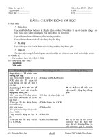 GIÁO ÁN LÍ 8 HAY CO TÍCH HOP BVMT -TKNL