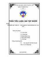 luận văn kinh doanh bất động sản TÌM HIỂU KỸ THUẬT – DCF TRONG THẨM ĐỊNH GIÁ TÀI SẢN