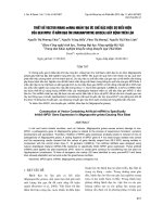 báo cáo khoa học đề tài Thiết kế vector mang mirna nhân tạo ức chế đặc hiệu sự biểu hiện của gen MPG1 ở nấm đạo ôn