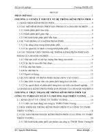 luận văn quản trị kênh phân phối Thiết kế một số giải pháp nhằm hoàn thiện hệ thống kênh phân phối sản phẩm của công ty TNHH SX – TM Thiên Vương..DOC