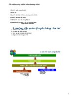 hướng dẫn sử dụng phần mểm Trí Việt THCS