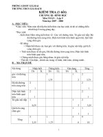 đề kiểm tra Hình chương 3