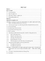 luận văn tốt nghiệp ảnh hưởng của điều kiện khí tượng thủy văn đến năng suất cây lúa trên địa bàn thị xã hương thủy tỉnh thừa thiên huế