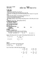 de kiem tra toan 8 ky II co dap an